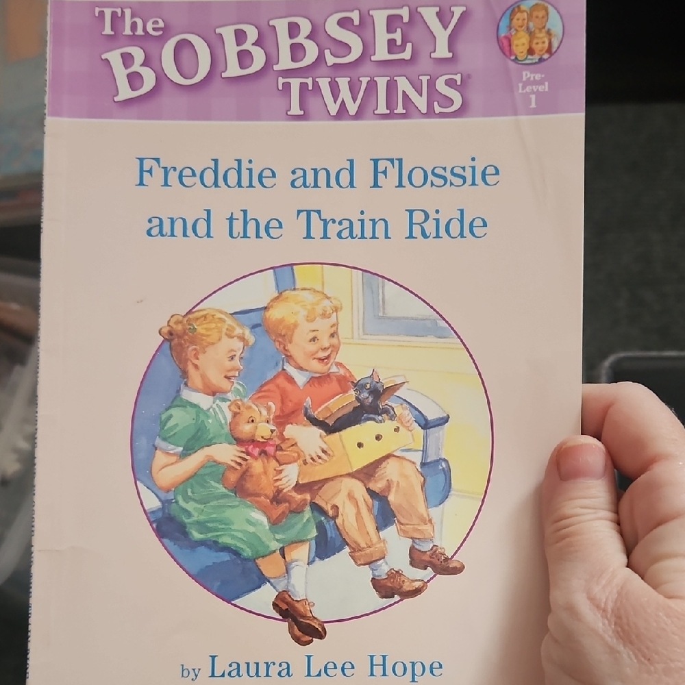 The Bobbsey Twins Book - Freddie and Flossie And The Train Ride. Buy 1 Book, Get